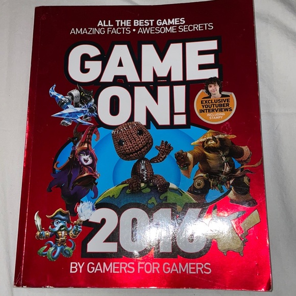 Great gift! Game On book for gamers. Scholastic Books- 2 books π π - Picture 1 of 11